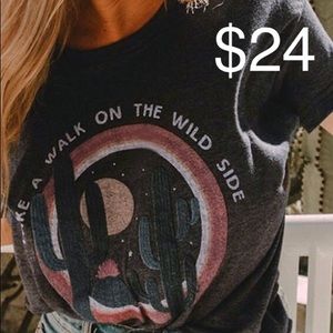 T-shirt “Take a whole on the wild side”